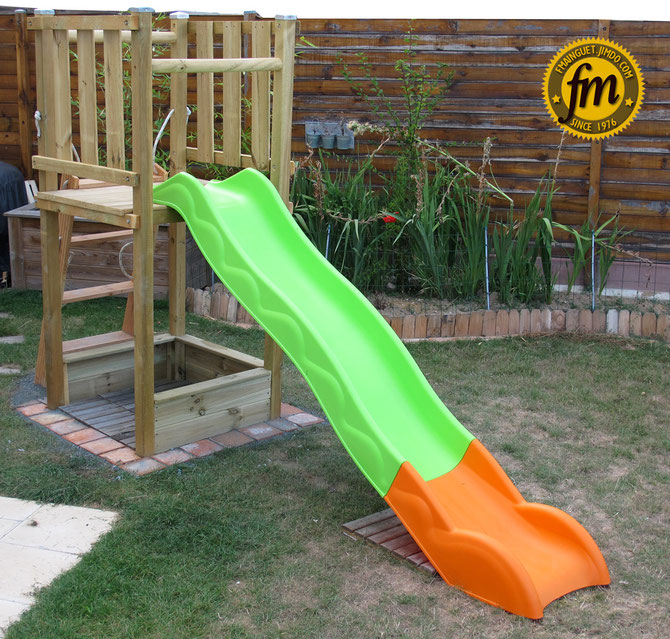 Tour toboggan en bois Site de Frédéric Mainguet