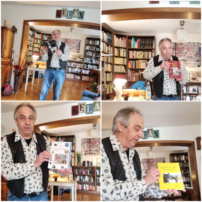 Autor Manfred Schloßer stellt seine übrigen Romane vor