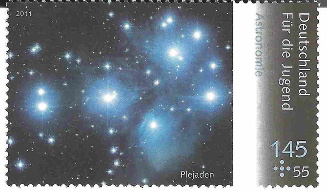 Plejaden-Briefmarke