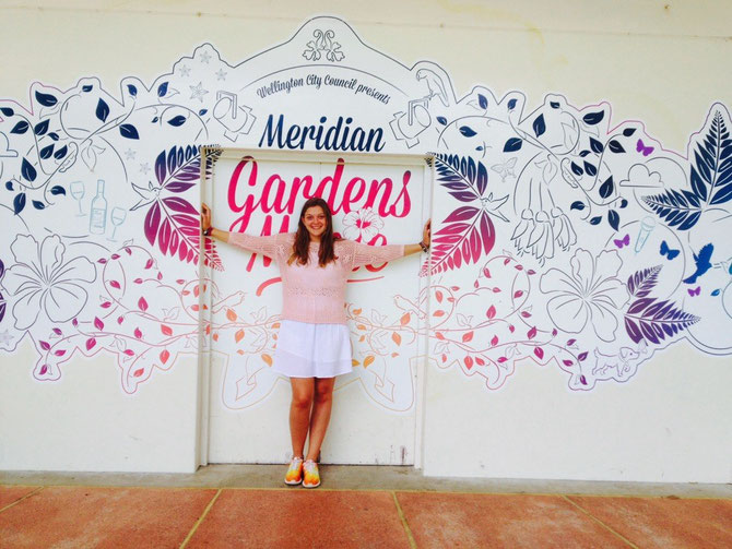 In love with art and gardens!