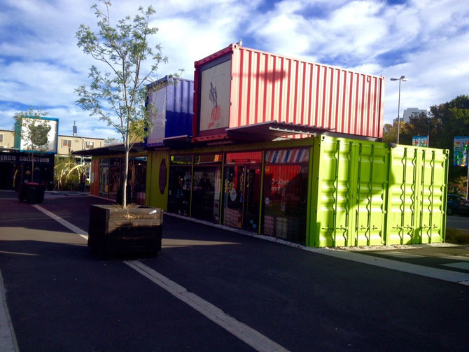 Ein Teil der Container Mall