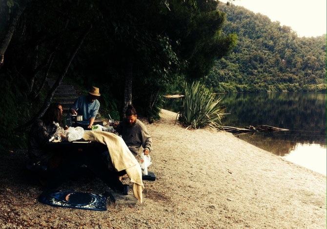 Gedanken an das Picknik am Campingplatz! 