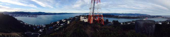 Ausblick auf dem Mount Victoria! 