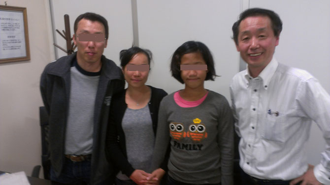 連れ子さんの定住ビザが許可されたタイ人さん親子【新潟市】