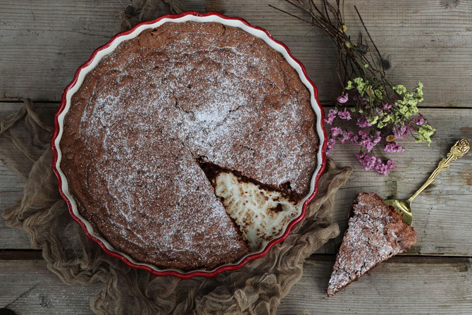 Schokotarte mit Zucchini und Karotten