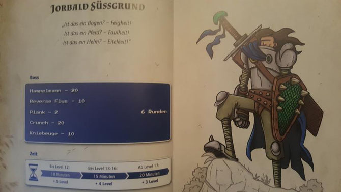 Dungeons & Workouts Bossbegegnung
