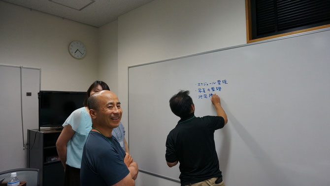 みんなでやりたいことを討議中!