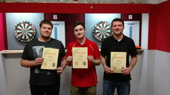 3. Marcel Herrman / 1. Kevin Stößer / 2. Yves Wawrzyniak