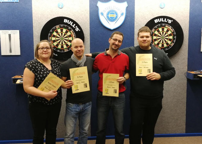 Beste Dame: Anne Glotz / 3. Danny Kobus / 1. Ronny Ebert / 2. Marcel Herrmann