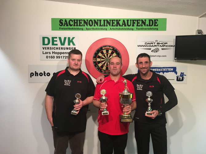 3. Andreas Schmidt / 1. Laszlo Köszegi / 2. Alexander Kreis