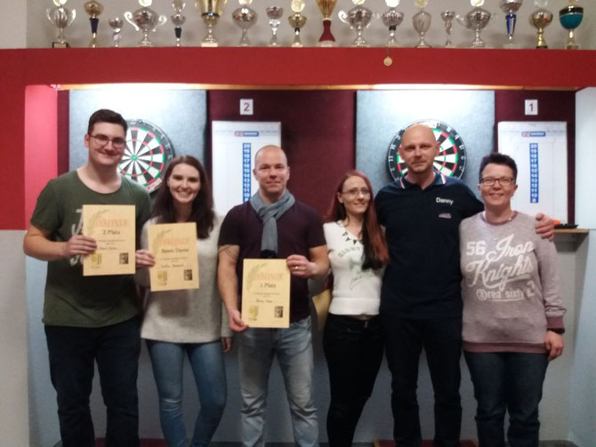 2. Kevin Stößer / Beste Dame Saskia Boekhoff / 1. Danny Kobus / Beste Dame Nicole Thieme / 3. Danny Pitschke / Beste Dame Sandra Bley