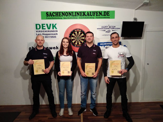 2. Danny Pitschke / Beste Dame Saskia Boekhoff / 1. Yves Wawrzyniak / 3. Alexander Kreis