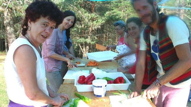 A la rica verdurita...