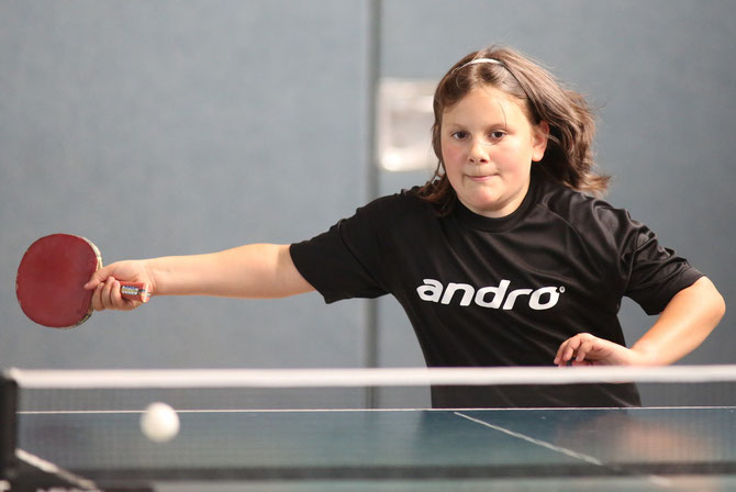 Chiara Wilmes punktete gleich dreifach.