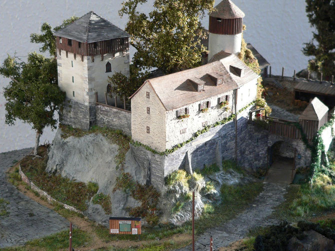 Burg Pfauenstein Modellbahnwerkstatt Foto: Susann Wuschko