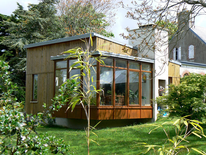 maison en bois architecte Fournier