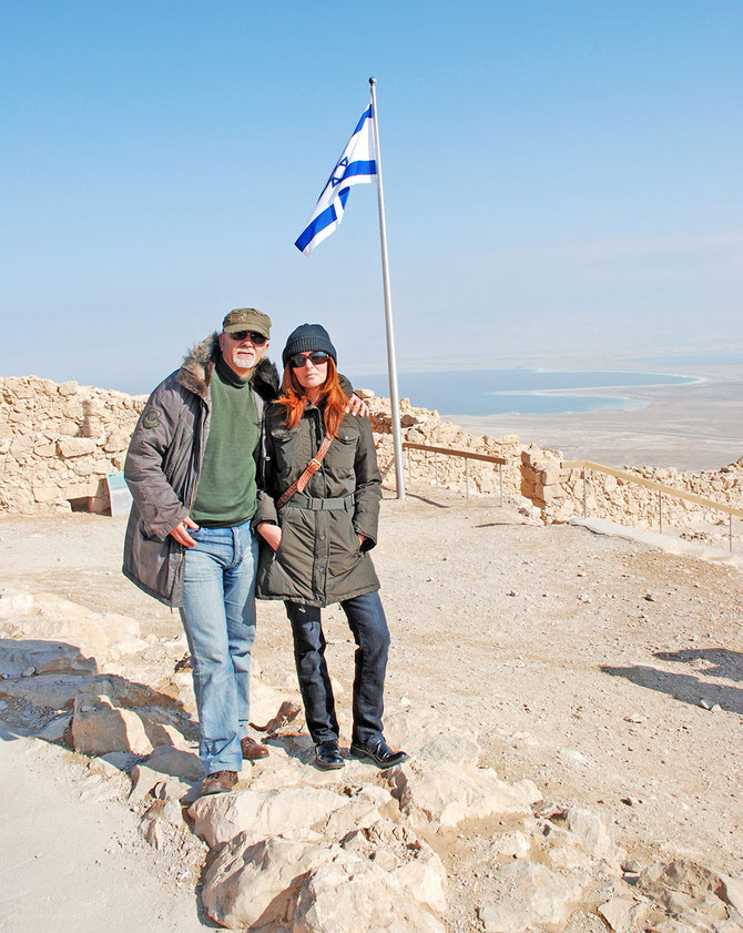 Io e Bri a Masada