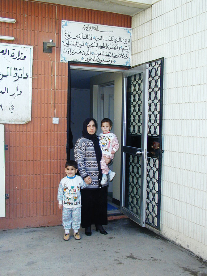 Orfanatrofio a Baghdad