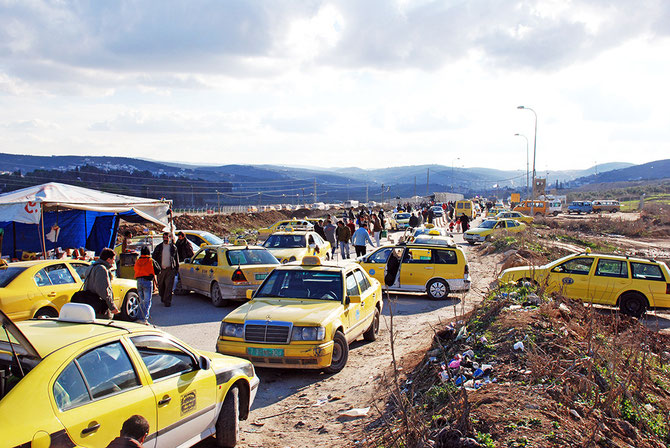 Check point di Nablus