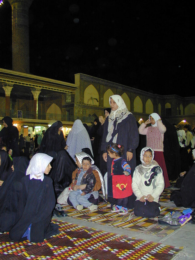 Baghdad, la moschea
