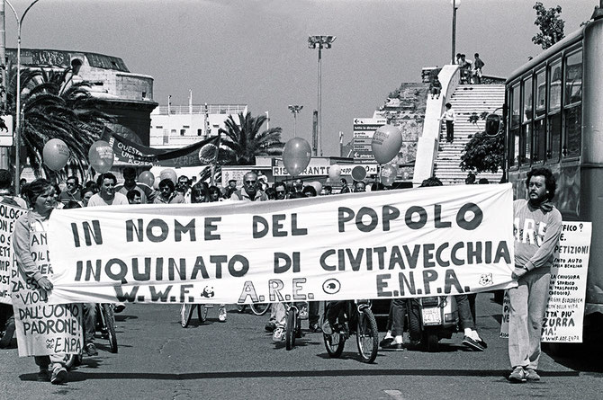 Protesta dei Verdi