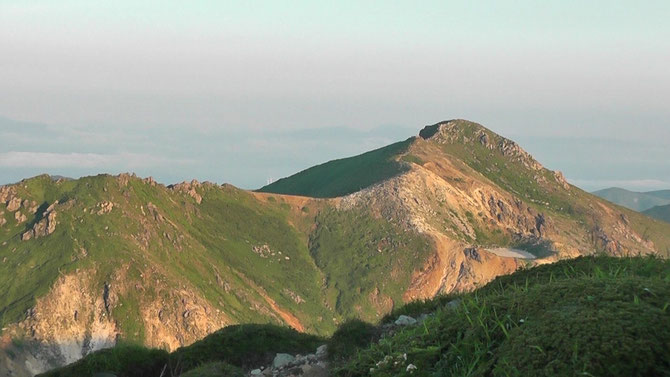 モルゲンロート 星生山 (画像をクリックで拡大します)