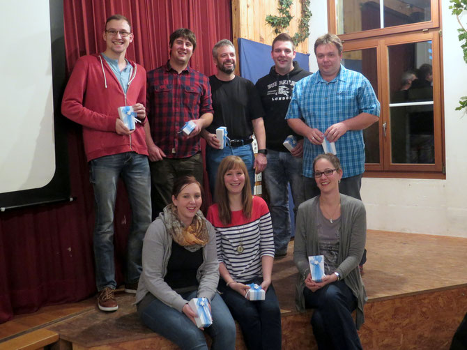alle haben einen überdurchschnittlichen Übungsbesuch