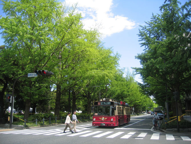 Near Yamashita-koen (park) on May 2, 2013