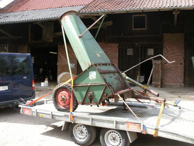 Nach langer Suche, in der Nähe von Bremen endlich gefunden, den Schlegel-Feldhächsler FL 110