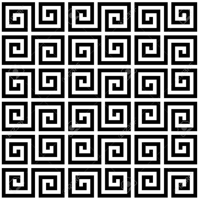 A RAS could be designed around this Greek textile pattern