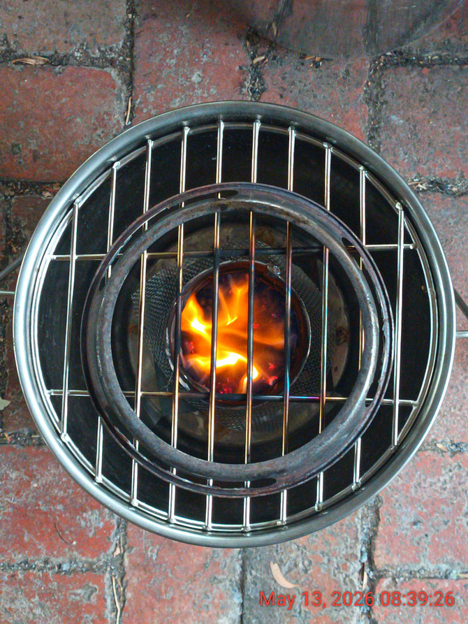 First burn with updated 4" Navigator burner (10,20,150,160,230)