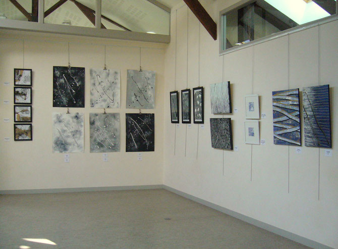 expo "en écho" - mars 2011 - médiathèque de VOUILLE (86)