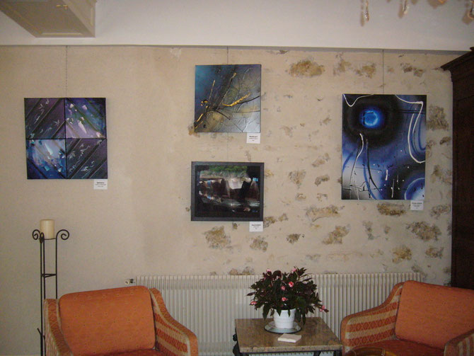 exposition "en miroirs" avec Laurent SAURET, photographe - Chateau de Périgny à VOUILLE (86) - septembre à décembre 2011
