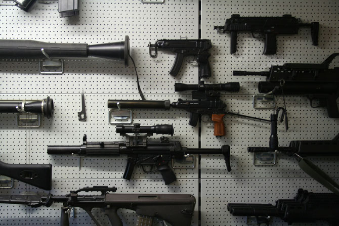 Auswahl von Schallgedämpften Maschinenpistolen