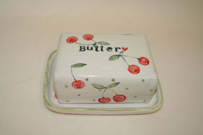 "Kirsche" grosse Butterdose 38 €