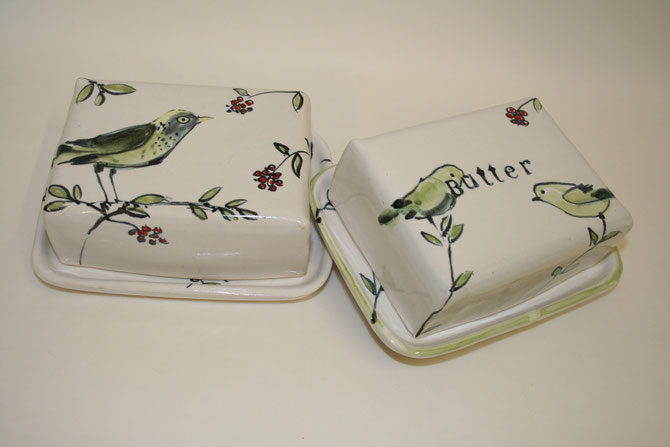 "Alle Vögel sind schon da" grosse Butterdose 38 € inkl. 19% MwSt. zzgl. Versand 