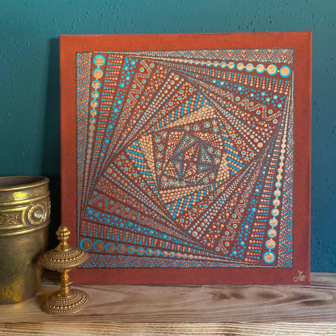 Bildgröße 40 x 40 cm 