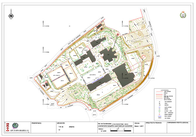 Levantamiento topográfico en Las Rozas (Madrid)