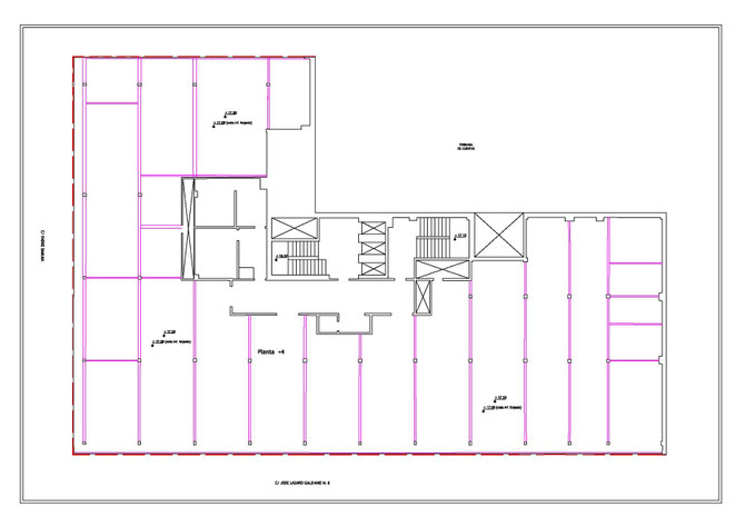 Topográfico planta edificación