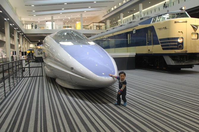 京都鉄道博物館　京都　子鉄　500系新幹線