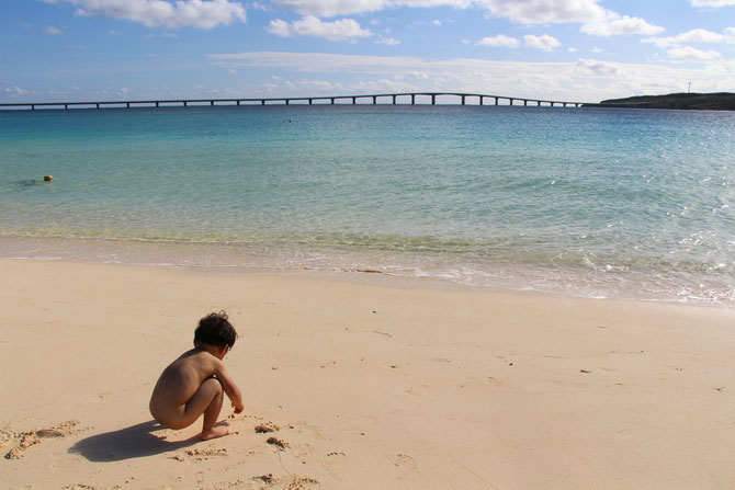 前浜ビーチ　宮古島　南西楽園レンタカー