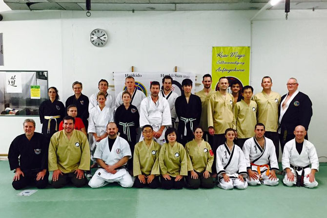 Hapki-Zen Semina 2016 mit GM Han