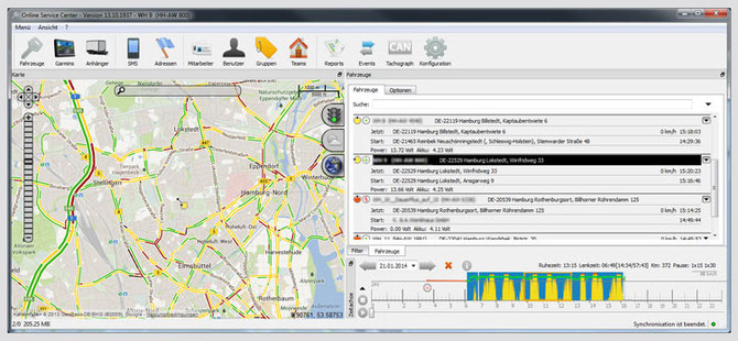Echtzeit Verkehrsinformationen sind an Aktualität nicht zu überbieten