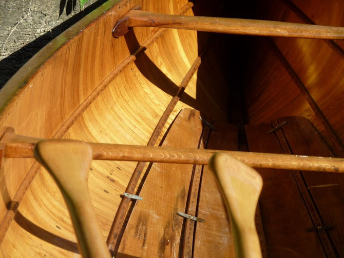 LES TOUT BOIS Héritage Canoë Bois