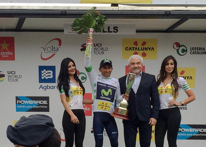 Nairo Quintana in Valls. Foto: Britta U.
