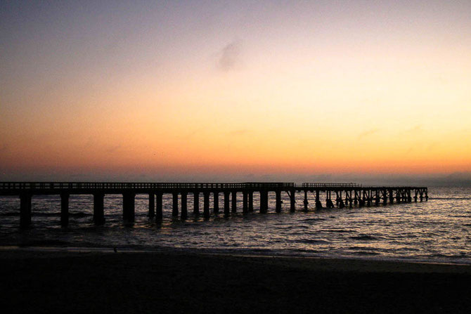 Das inoffizielle Wahrzeichen von Swakopmund: die Jetty