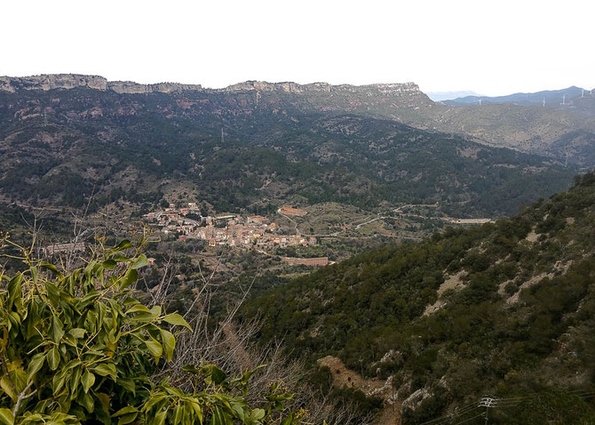 Blick auf l'Artentera.