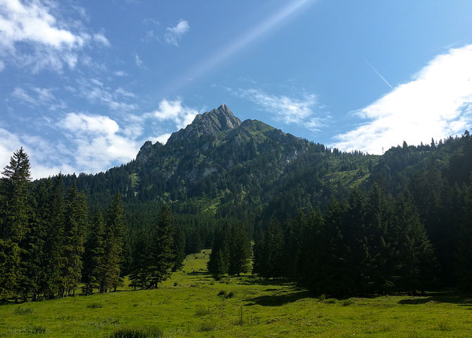 Durch's Engetal. Den Aggenstein aus einem anderen Blickwinkel.