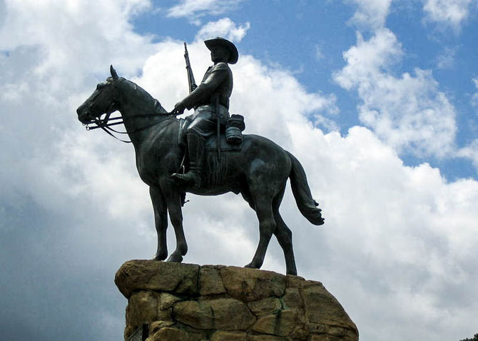 Reiterdenkmal.