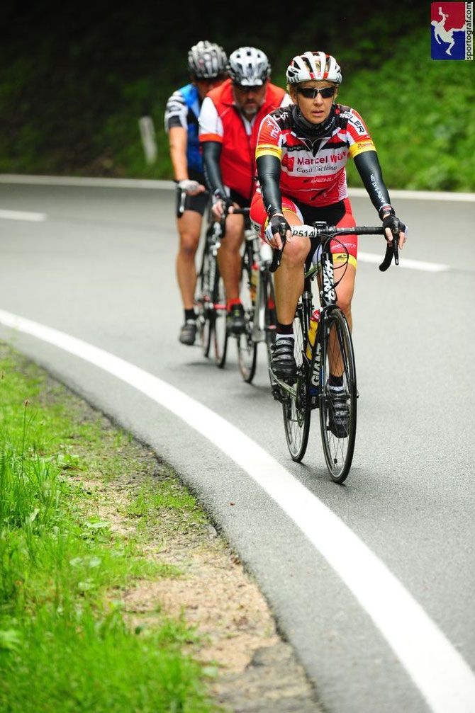 Anstieg nach Scharfling. Foto by sportograf.